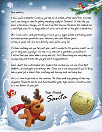 Personalized Letter from Santa